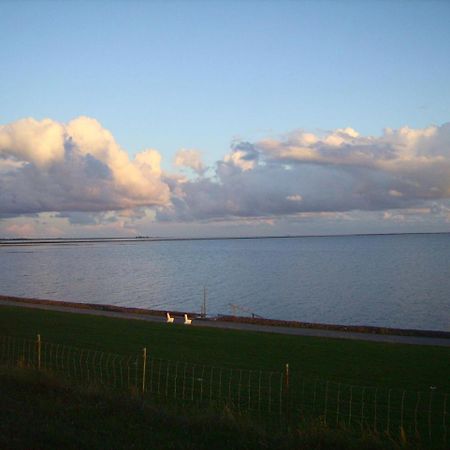 Haus-Halligblick-Ferienwohnung-Hamburger-Hallig Dagebüll Zewnętrze zdjęcie